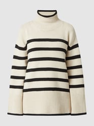 Pullover van katoenmix, model 'Fanning' van Neo Noir Beige - 11