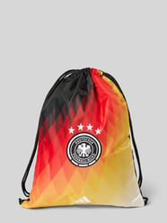 Bucket Bag mit Motiv-Print Modell 'DFB GYMSACK' von ADIDAS SPORTSWEAR Schwarz - 9
