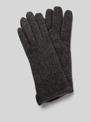 Handschoenen van wolmix met logo-applicatie van EEM - 11