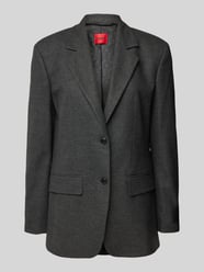 Blazer mit Schulterpolster Modell 'Areota' von HUGO Grau - 32