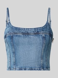 Top crop o kroju slim fit z czystej bawełny model 'JADINE' od Levi's® - 5
