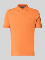 koszulka polo o kroju regular fit z haftem od Christian Berg Men - 3