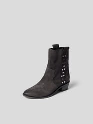 Ankle Boots im Cowboy-Stil von Zadig & Voltaire Grau / Schwarz - 3