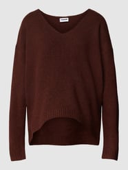 Strickpullover im Vokuhila-Design von Noisy May Braun - 25