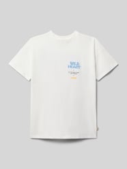 T-shirt met labeldetails van Garcia - 32