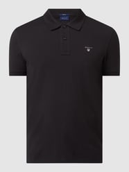 Regular Fit Poloshirt aus Baumwolle  von Gant Grau / Schwarz - 29