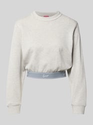 Cropped Sweatshirt mit Logo-Stitching von Kenzo - 32