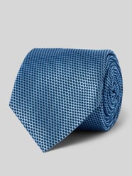 Krawatte mit Label-Detail von BOSS Blau - 30