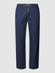 Hose mit seitlichen Eingrifftaschen von Blend Blau - 14