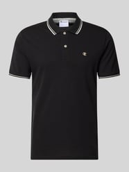 Koszulka polo o kroju slim fit z naszywanym logo od Champion - 9