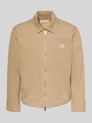 Regular Fit Hemdjacke aus reiner Baumwolle von Calvin Klein Jeans Beige - 36