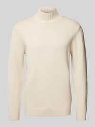 Gebreide pullover met ribboorden van Profuomo - 44