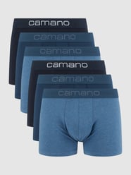 Boxershort met stretch in een set van 6 stuks van camano Blauw / turquoise - 36