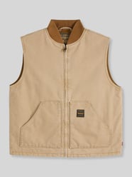 Regular Fit Outdoor-Weste aus reiner Baumwolle mit aufgesetzten Taschen von Levi's® Beige - 16