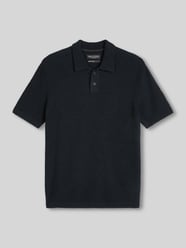 Koszulka polo o kroju regular fit z mieszanki bawełny od Marc O'Polo - 1