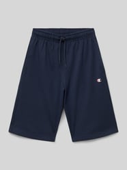Regular Fit Sweatshorts mit Logo-Print von CHAMPION - 3