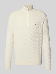 Bluza z kołnierzem o kroju regular fit z czystej bawełny od Tommy Hilfiger - 42