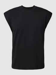 Ärmelloses T-Shirt mit Rundhalsausschnitt von Drykorn Schwarz - 14