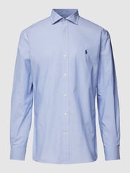 Slim Fit Business-Hemd mit Streifenmuster von Polo Ralph Lauren Blau - 37
