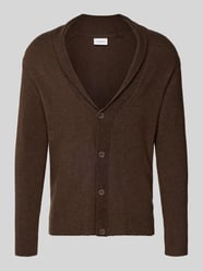 Kurtka z dzianiny z listwą guzikową od Lindbergh - 6