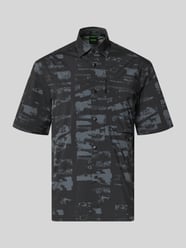 Relaxed Fit Freizeithemd mit Kentkragen Modell 'ST_GLOBE PRINT S' von BOSS Green - 28