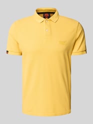 Regular fit poloshirt met labelstitching van Superdry - 8