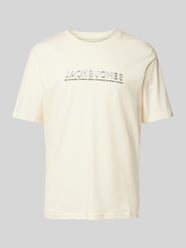 T-shirt z nadrukiem z logo model ‘CODYNAMIC’ od Jack & Jones - 22