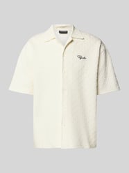 Relaxed Fit Freizeithemd mit Strukturmuster Modell 'Jovren' von Pegador - 16