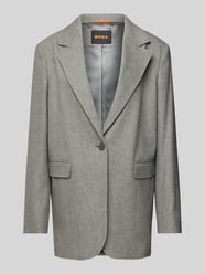 Blazer mit Pattentaschen Modell 'JASOBANE' von BOSS Orange Grau - 26