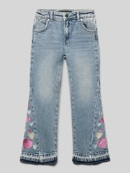 Flared Jeans mit Eingrifftaschen von Guess Blau - 39