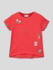 T-Shirt mit Motiv-Print von s.Oliver RED LABEL Orange - 11