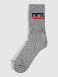Socken mit Label-Detail im 2er-Pack von Levi's® Grau - 25
