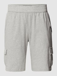 Sweatshorts mit Pattentaschen von Marc O'Polo Grau - 44