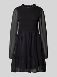 Mini-jurk met smokdetails, model 'MELINA' van Noisy May - 36