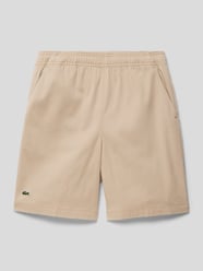 Bermudas mit Leistentasche von Lacoste Beige - 3
