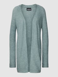 Longcardigan mit Eingrifftaschen Modell 'ELLEN' von Pieces Grün - 16