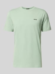 Regular fit T-shirt van katoenmix van BOSS Green - 1
