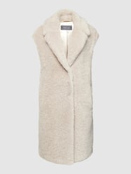 Gilet met teddybont van White Label Wit - 11