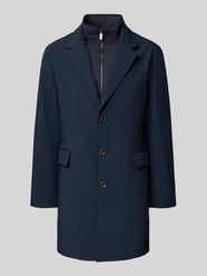 Regular fit lange jas met reverskraag, model 'DC PADDED PERFORMANCE COA' van Tommy Hilfiger - 32