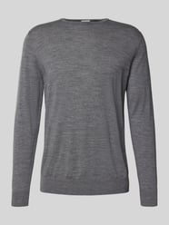 Pullover aus Merinowolle mit Rundhalsausschnitt von Profuomo - 11