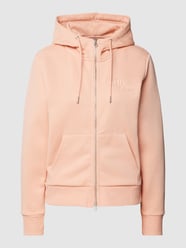 Sweatjack met labelstitching van Gant Oranje - 20