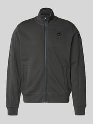 Sweatjack met opstaande kraag, model 'CITY' van Blauer Usa - 4