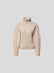 Cropped Rollkragenpullover aus Kaschmir von Vince Weiß - 41