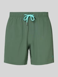 Relaxed Fit Badeshorts mit Logo-Stitching von MCNEAL - 34