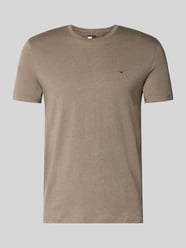 Slim Fit T-Shirt aus Baumwoll-Mix Modell 'JASPE HERITAGE' von Tommy Jeans Beige - 3
