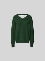 Pullover mit tiefem V-Ausschnitt von Victoria Beckham Grün - 27