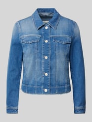 Regular fit jeansjack met borstzakken van Marc Cain - 16