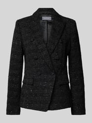 Blazer mit Reverskragen von WHITE LABEL Schwarz - 25