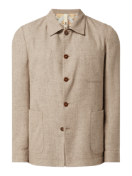 Slim Fit 1-Knopf-Sakko mit Stretch-Anteil Modell 'Parker' von CG - Club of Gents Beige - 13