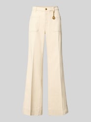 High Rise Bootcut Fit Stoffhose aus Baumwoll-Mix von MICHAEL Michael Kors - 1